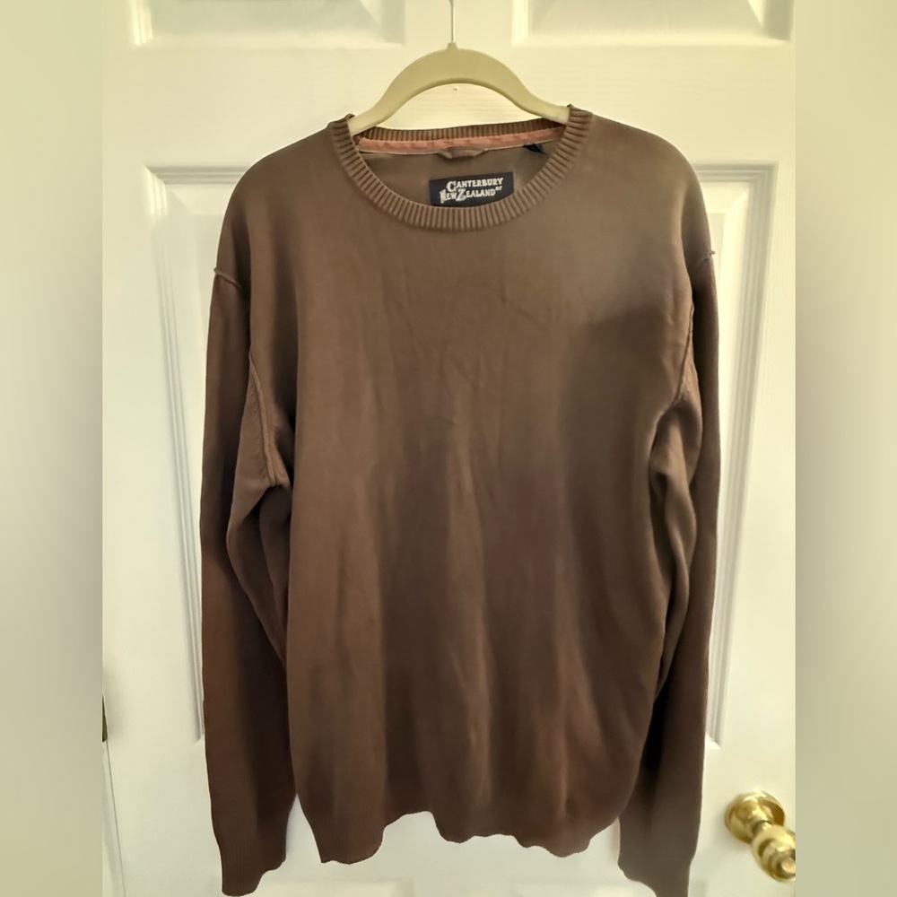Canterbury Men’s Chestnut Crewneck Sweater